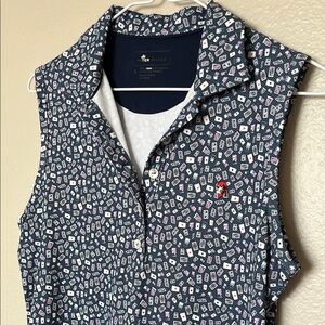 Peter Millar Deck of Cards Performance Golf Polo